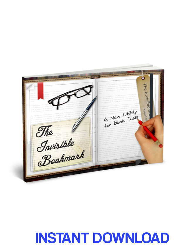 Best Book Test Gimmick in Mentalism